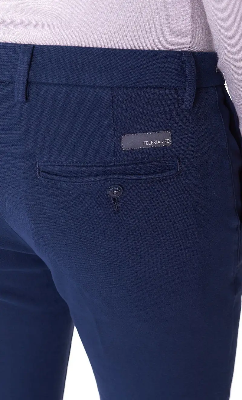 Pantalone teleria zed armaturato robin pop twd, colore blu miniatura 2