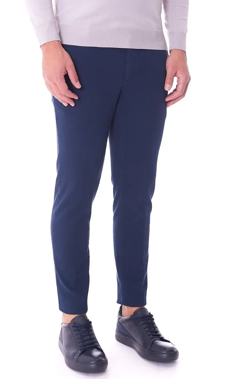 Pantalone teleria zed armaturato robin pop twd, colore blu