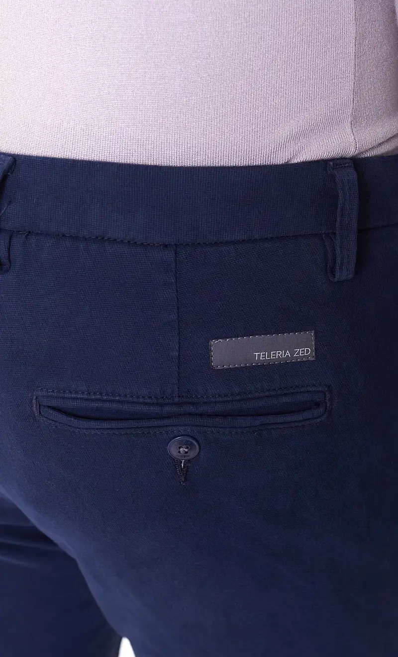 Pantalone teleria zed operato robin pop tsa, colore blu miniatura 2