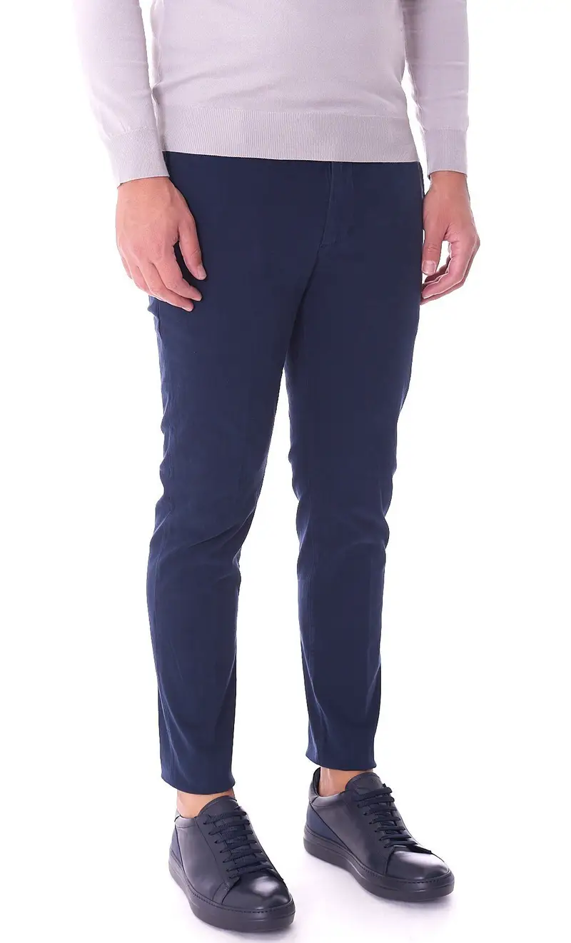 Pantalone teleria zed operato robin pop tsa, colore blu