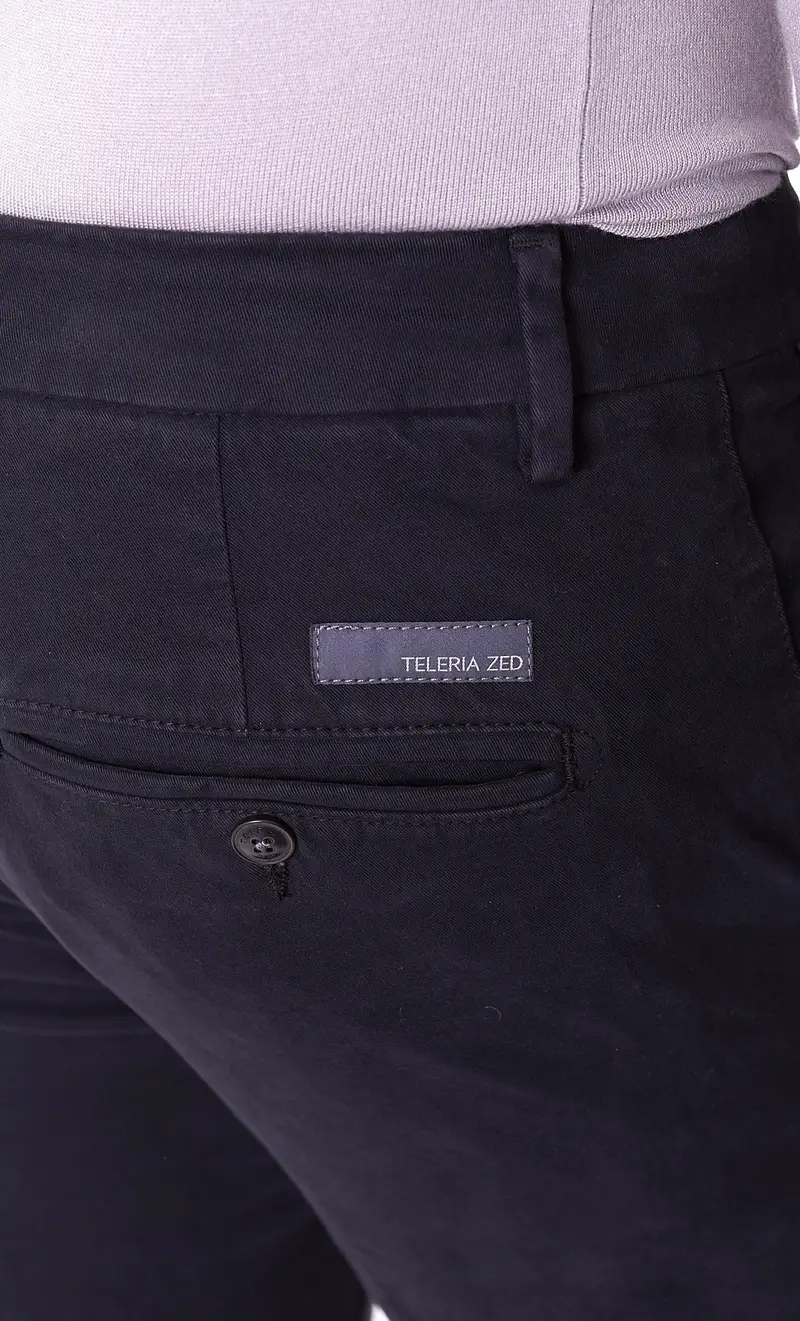 Pantalone teleria zed robin pop tinta unita gr, colore nero miniatura 2