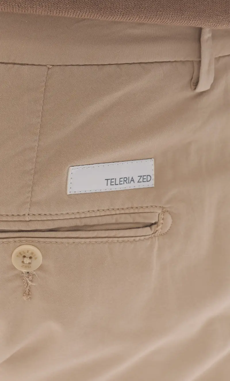 Pantalone ultra leggero teleria zed robin silm f17 - m5d, colore beige miniatura 2