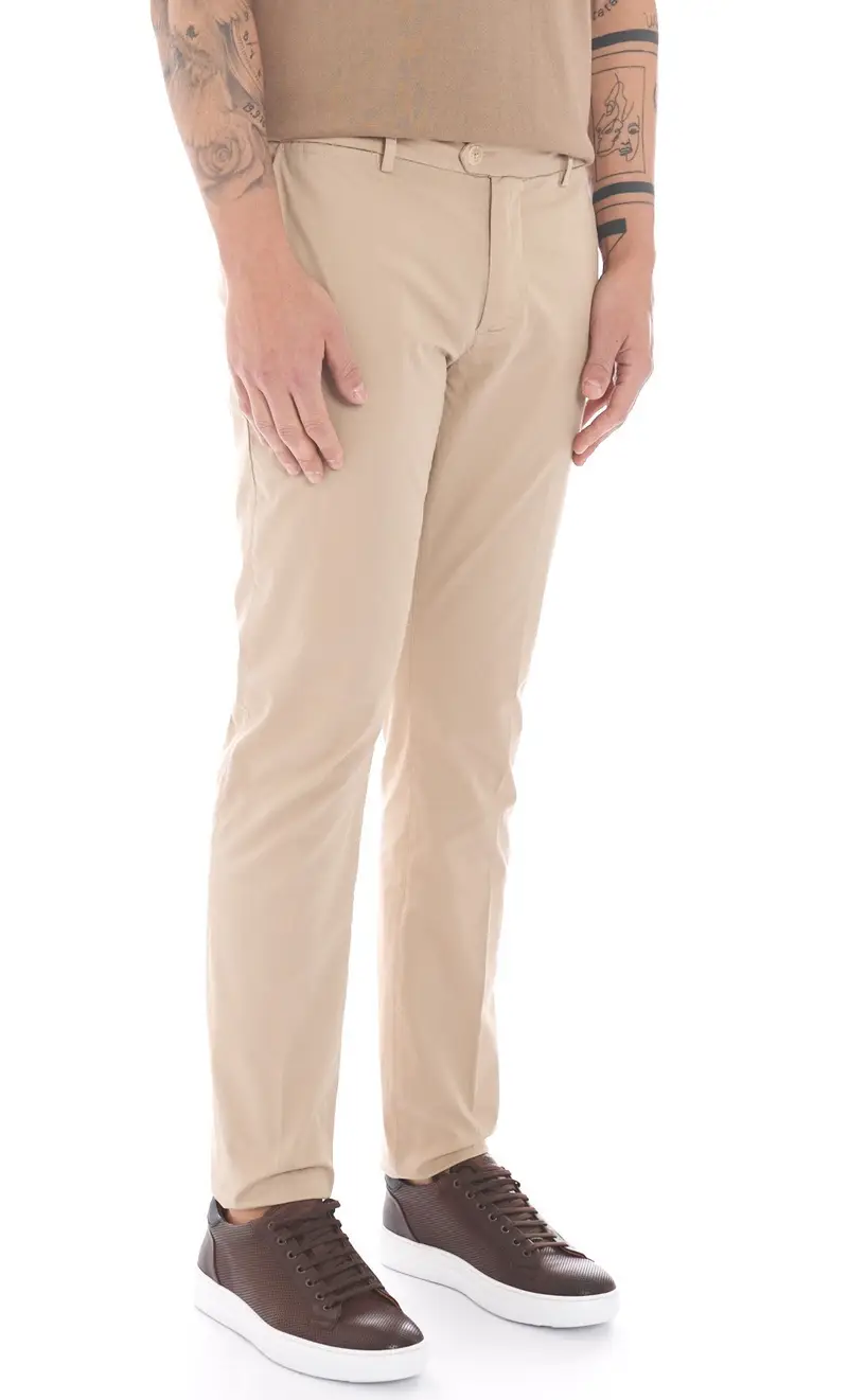 Pantalone ultra leggero teleria zed robin silm f17 - m5d, colore beige