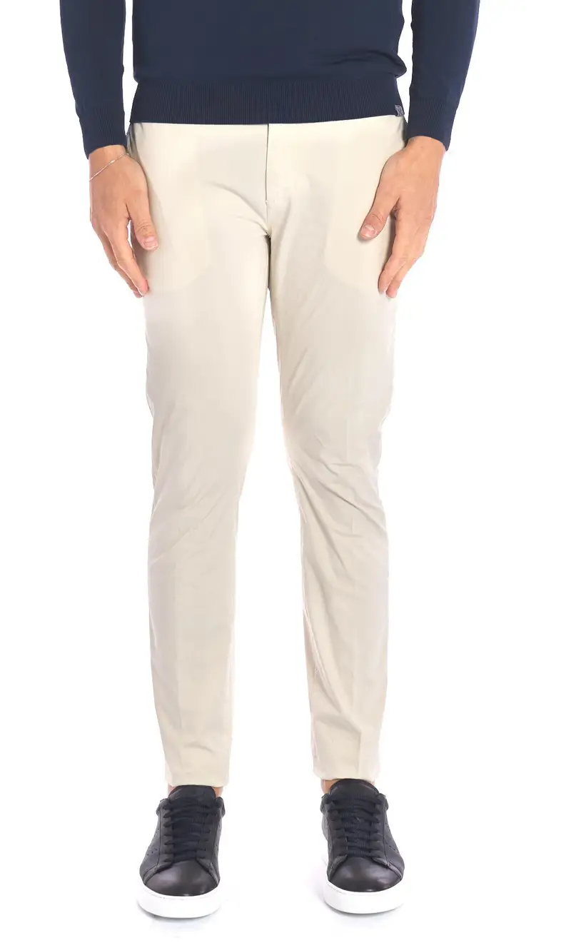 Pantalone ultra leggero teleria zed robin slim f17 p5c, colore sabbia miniatura 2