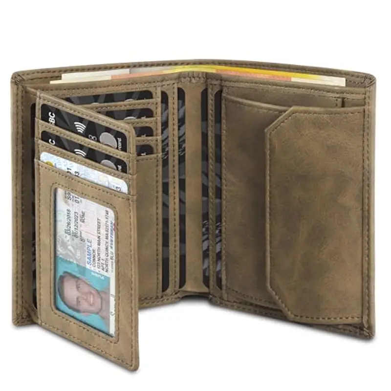 TENBST Portamonete Uomo Testa di moro 788951