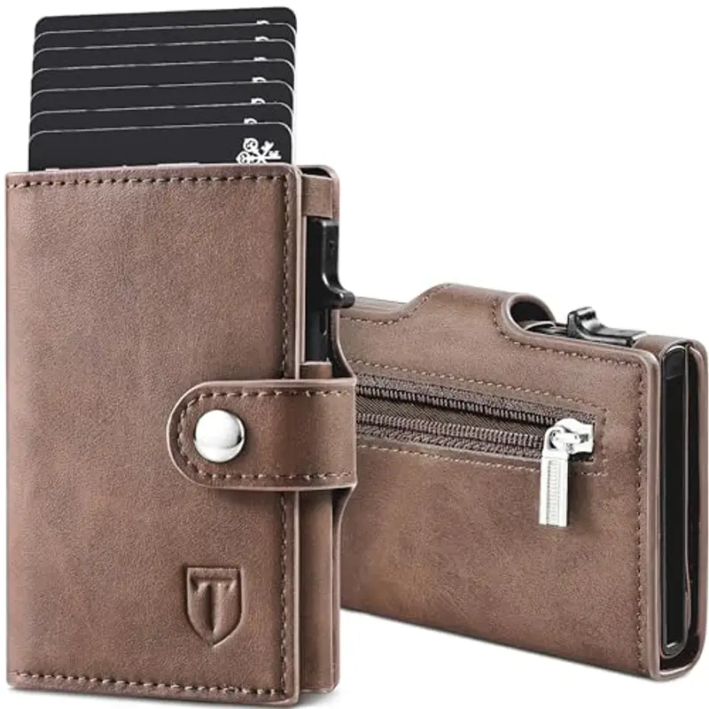 TENBST Portamonete Uomo Testa di moro 943210