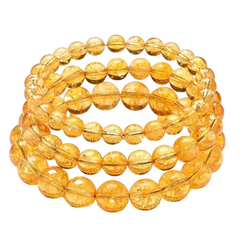 TENET - Bracciale Pietra Naturale Quarzo Citrino