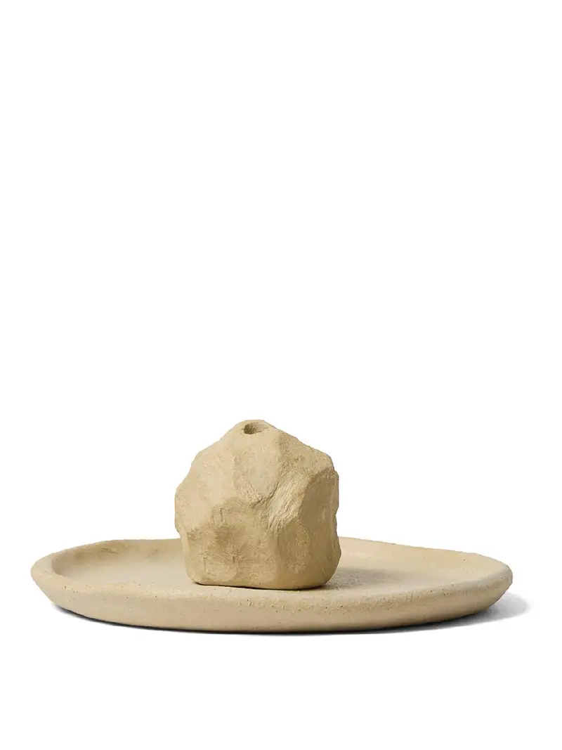 Incense Holder (Large) Beige