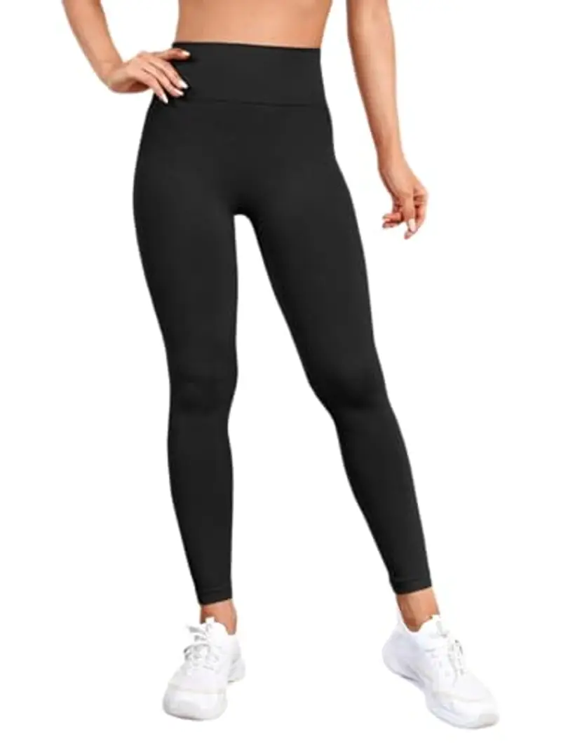TEQY Leggings Donna Nero 89397