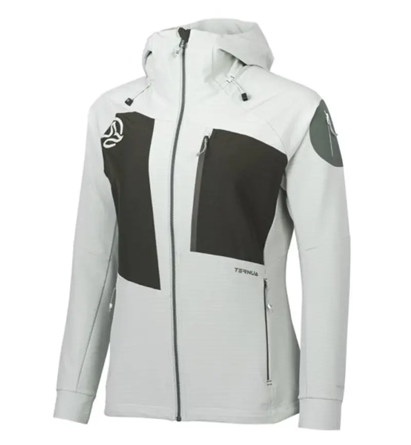 Demina Hard Hood W - giacca ibrida - donna Green