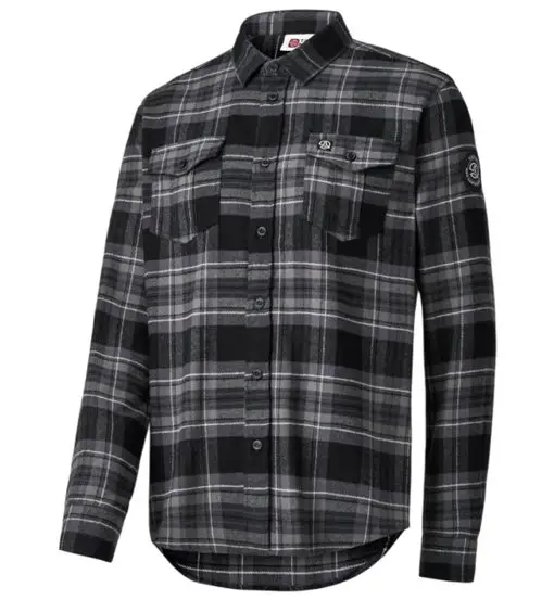 Harcourt - camicia maniche lunghe - uomo Black
