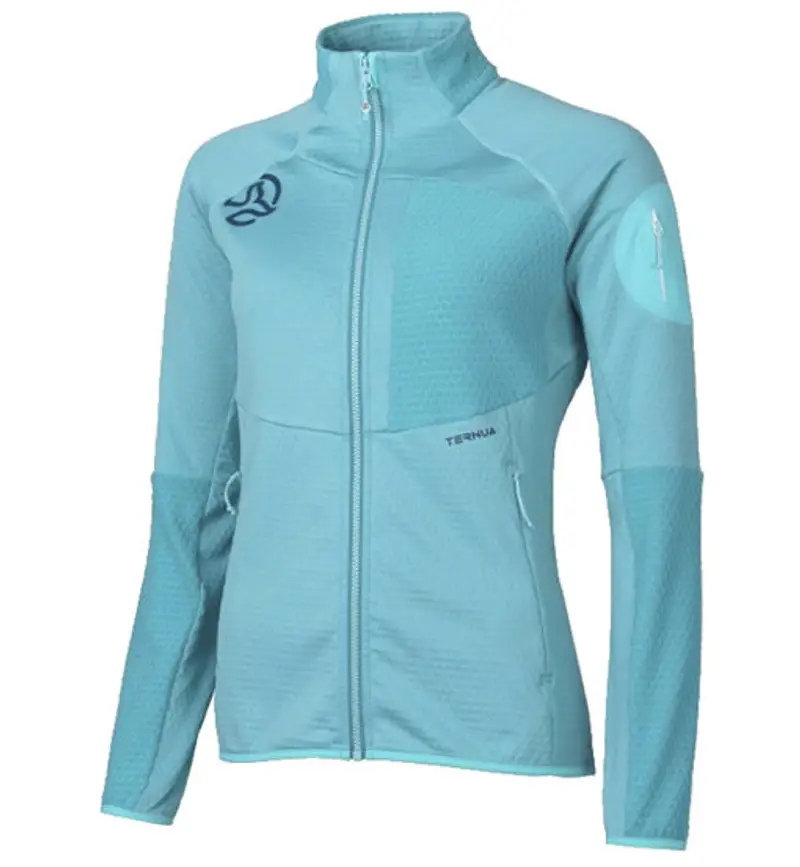 Ragger W - felpa in pile - donna Blue