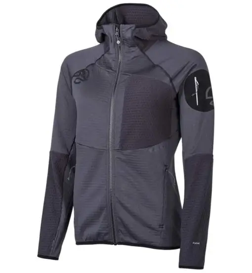 Ragger W - felpa in pile - donna Grey