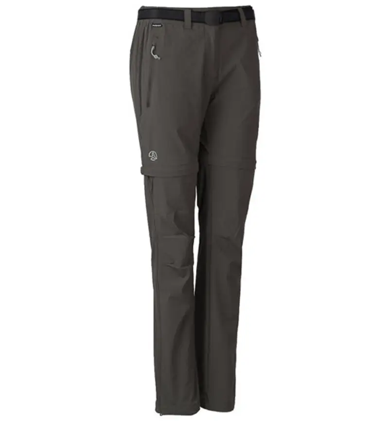 Torman W - pantaloni zip-off - donna Brown