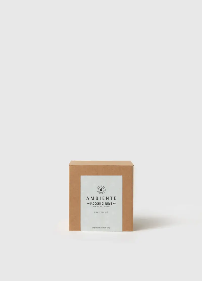 Candela Per Ambiente "fiocchi Di Neve", Donna, Bianco