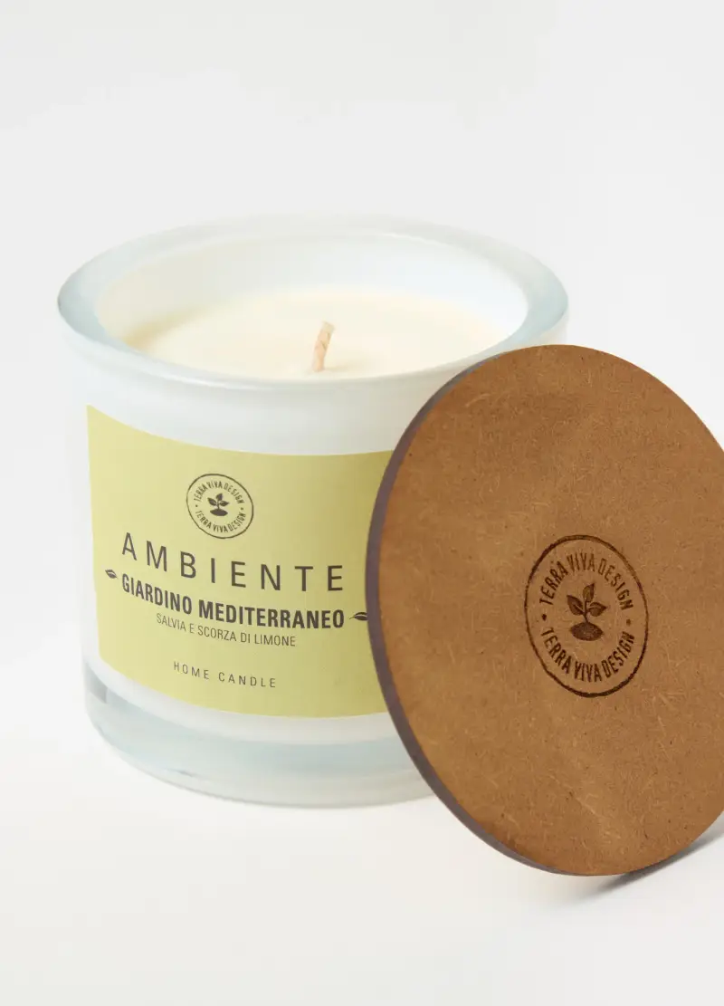 Candela Per Ambiente "giardino Mediterraneo", Donna, Bianco miniatura 2