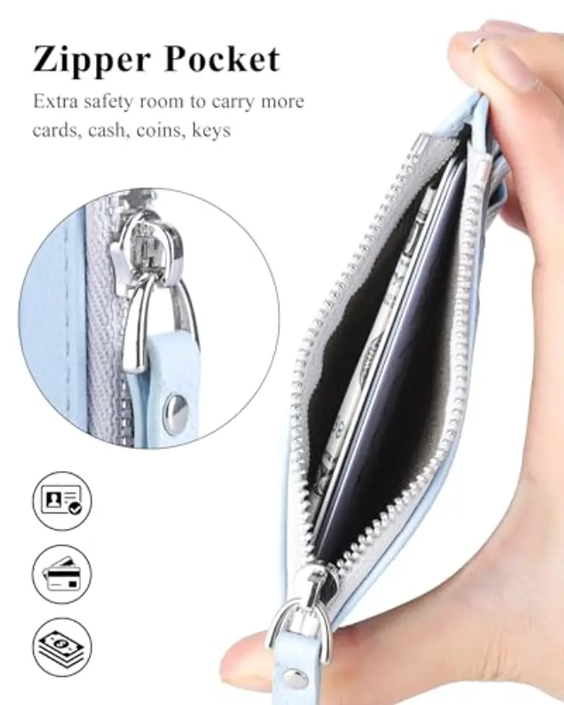 Teskyer Porta carte di credito Donna Blu 1599973 miniatura 2