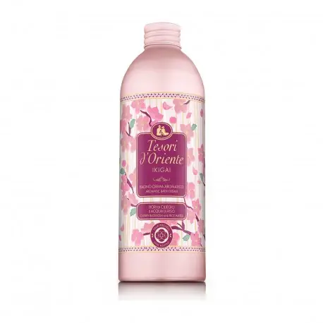 Tesori D Oriente Bagnocrema Aromatico Ikigai Fiori Di Ciliegio E Acqua Di Riso 500 Ml