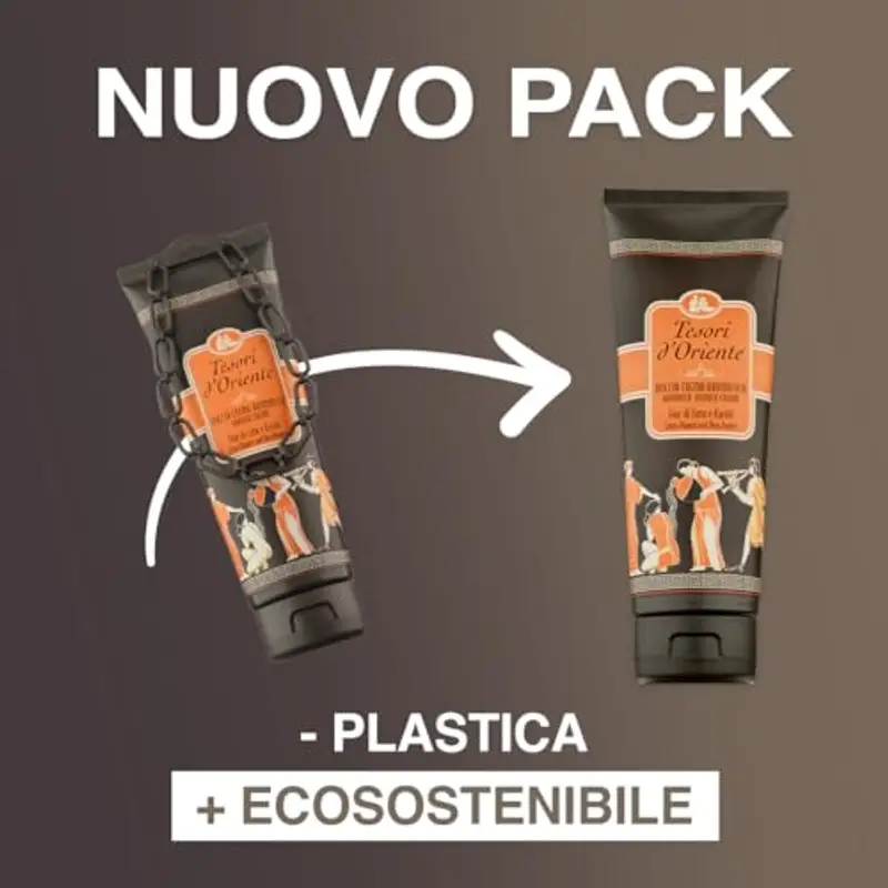 Tesori d'Oriente - Doccia Crema Fior di Loto con Burro di Karitè, dalle Note Dolci e Fiorite, Deterge Dolcemente la Pelle e Dona Idratazione e Morbidezza, 250ml miniatura 2