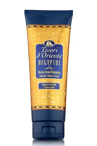 Tesori d'Oriente - Doccia Crema Hammam con Olio di Argan, dalle Note di Fiori d'Arancio, Deterge la Pelle e Dona