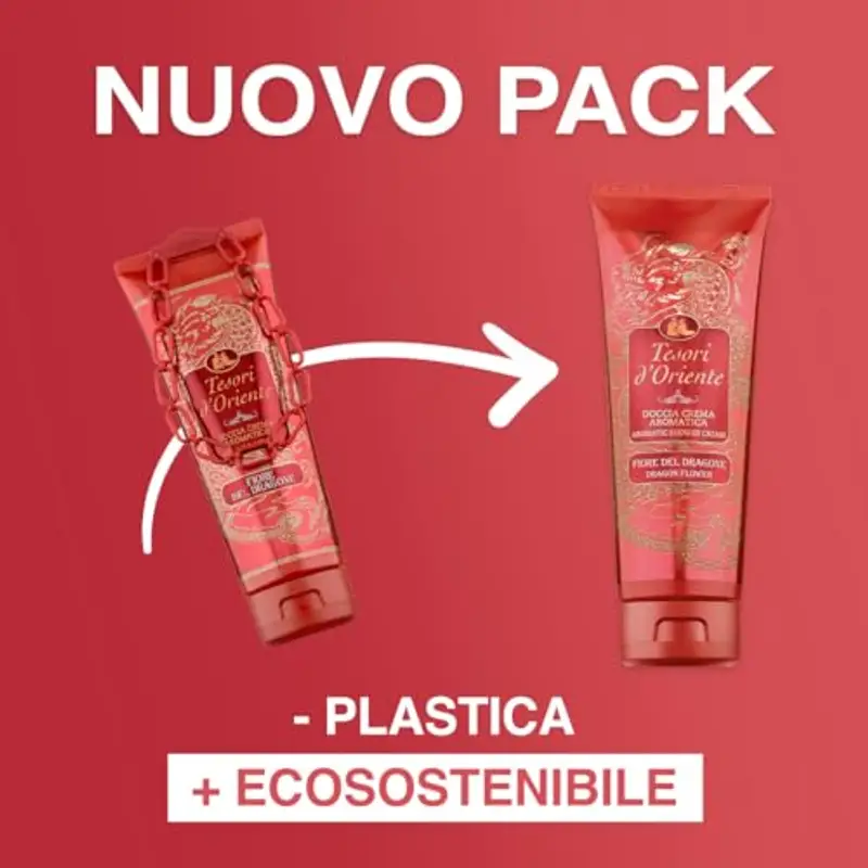 Tesori d'Oriente - Doccia Crema Royal Oud dalle Note Speziate, con Legno di Oud, Dona alla Pelle una Sensazione di Benessere Prolungato, 250ml miniatura 2