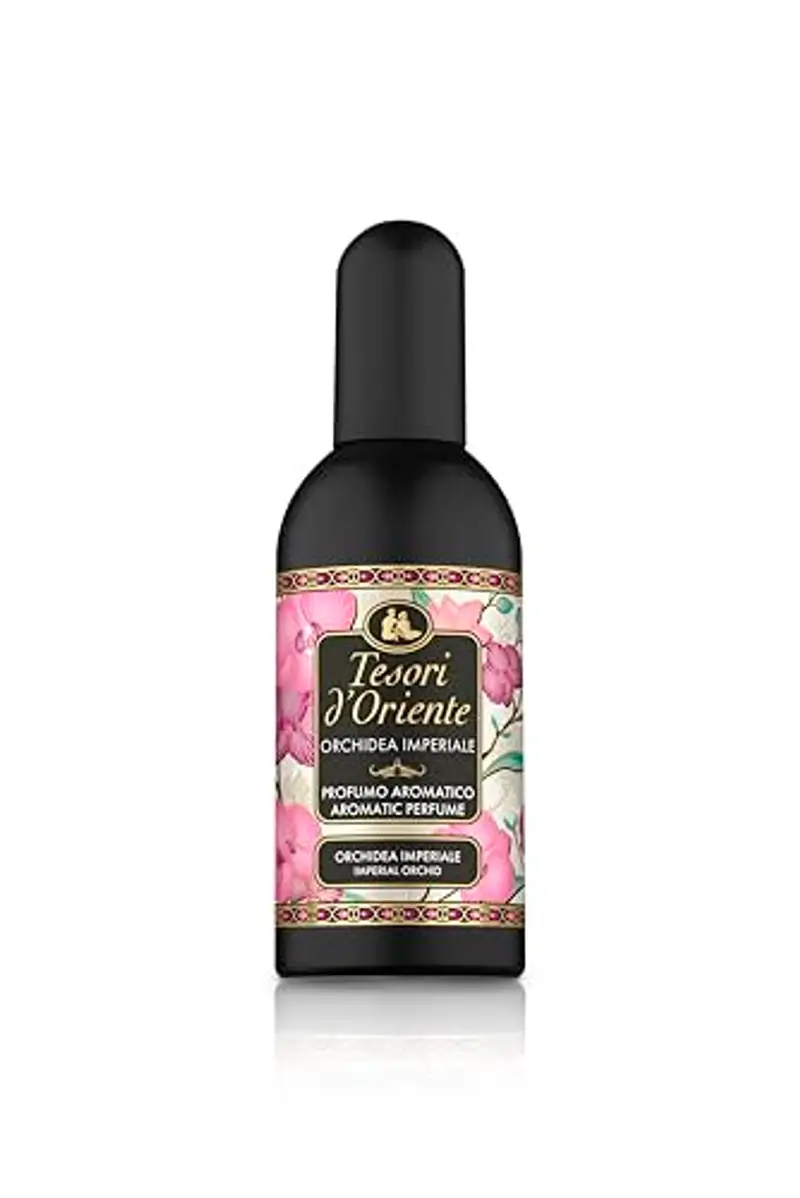 Tesori d'Oriente - Profumo Aromatico Orchidea della Cina, dalla Fragranza Fruttata, Note di Violetta e Ambra, 100ml