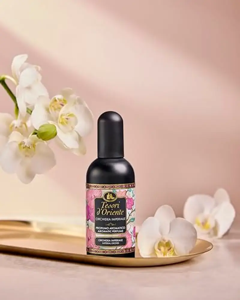 Tesori d'Oriente - Profumo Aromatico Orchidea della Cina, dalla Fragranza Fruttata, Note di Violetta e Ambra, 100ml miniatura 3