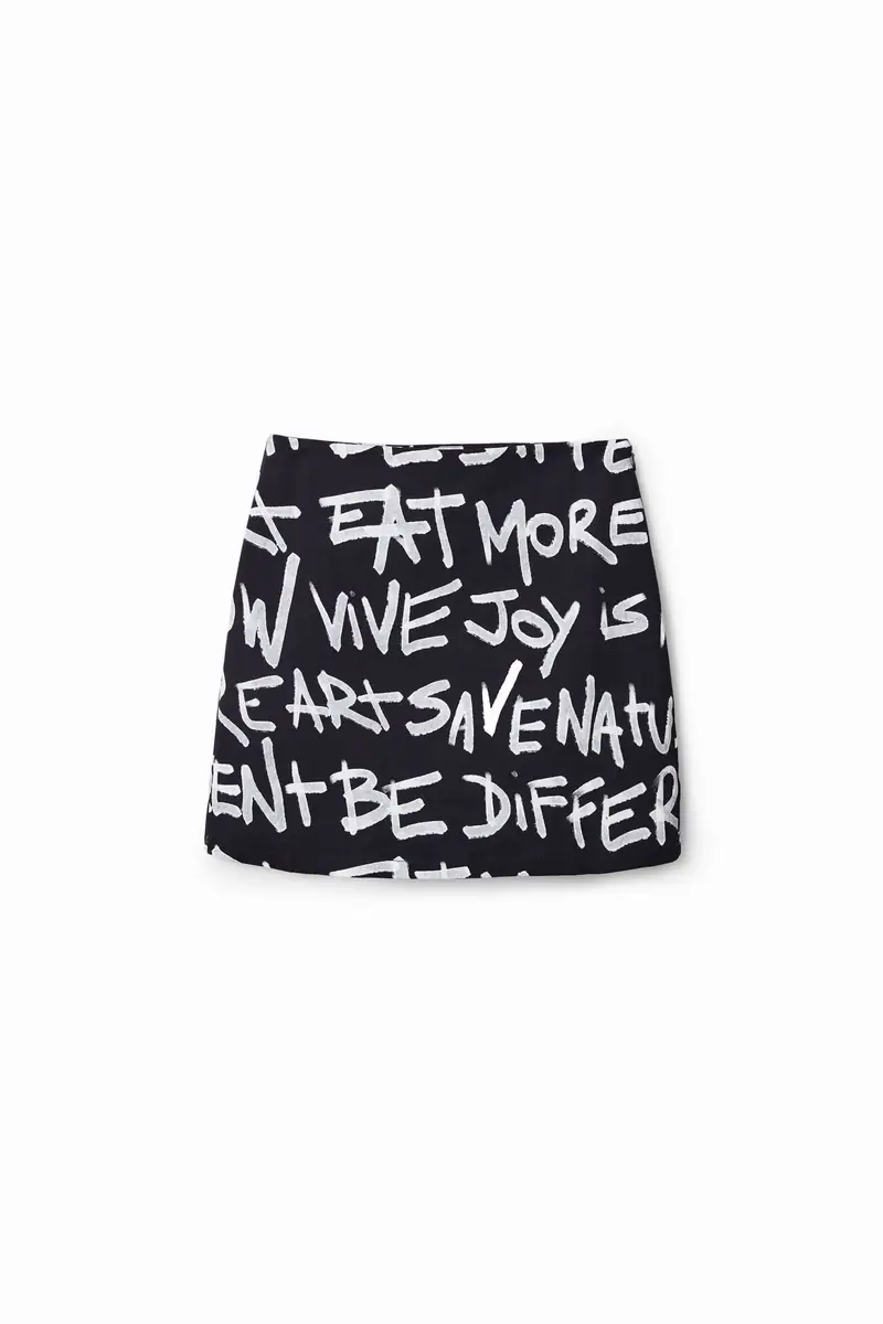 Testo minigonna slim