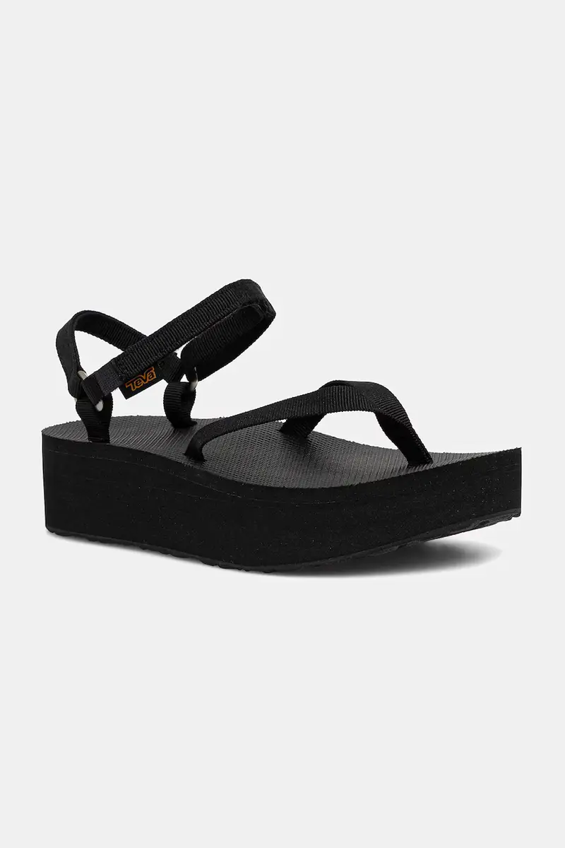 sandali Flatform Sandal Slim donna colore nero 1164630
