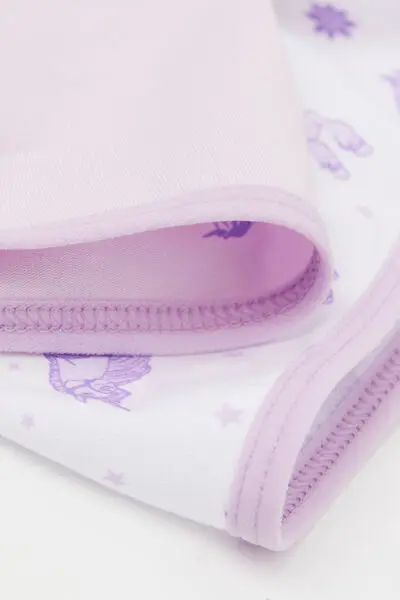 2 Paia Culotte Bimba Cotone Unicorn Academy Bambina Viola miniatura 3