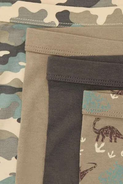 Tezenis Boxer Bambino Verde 4153145 miniatura 2