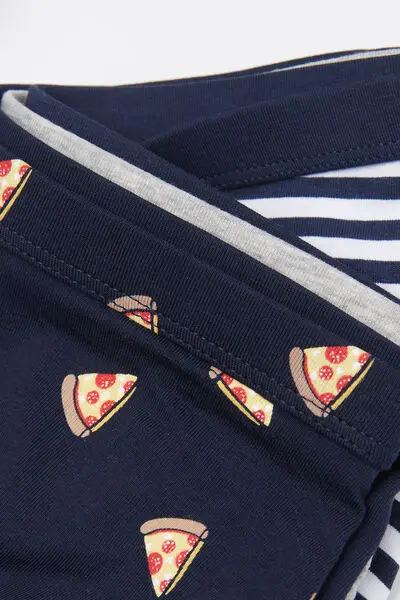 Tezenis Slip Bambino Blu 4123760 miniatura 3