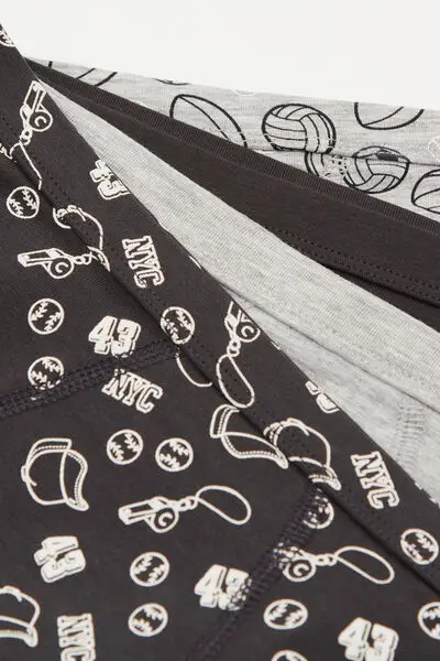 Tezenis Slip Bambino Nero 4288998 miniatura 2