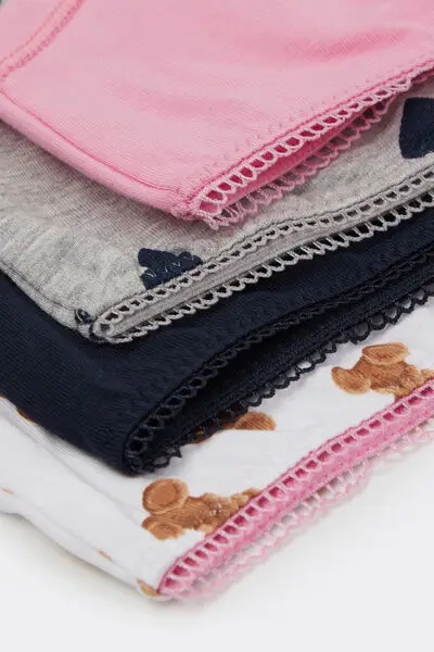 Tezenis Slip Bambina Bianco 3989929 miniatura 3