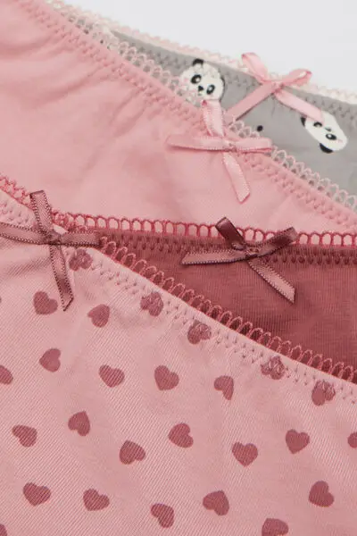 Tezenis Slip Bambina Grigio 4160622 miniatura 3