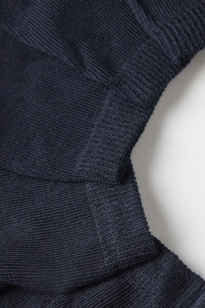 Tezenis 5 Paia Calzini Corti in Cotone Leggero Bimbi Unisex Unisex Blu Taglia 25-27 miniatura 2