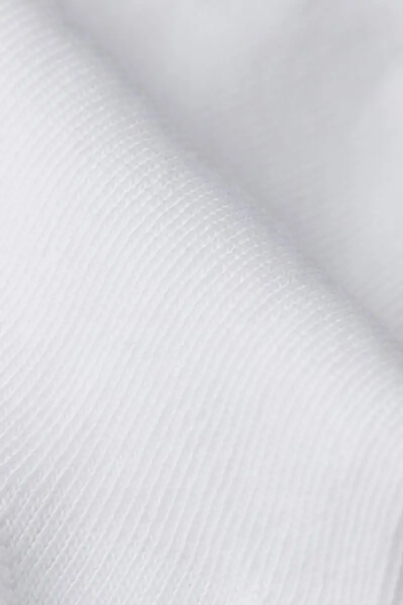 Tezenis 5 Paia Pedulini in Cotone Bimbi Unisex Unisex Bianco Taglia 25-27 miniatura 2