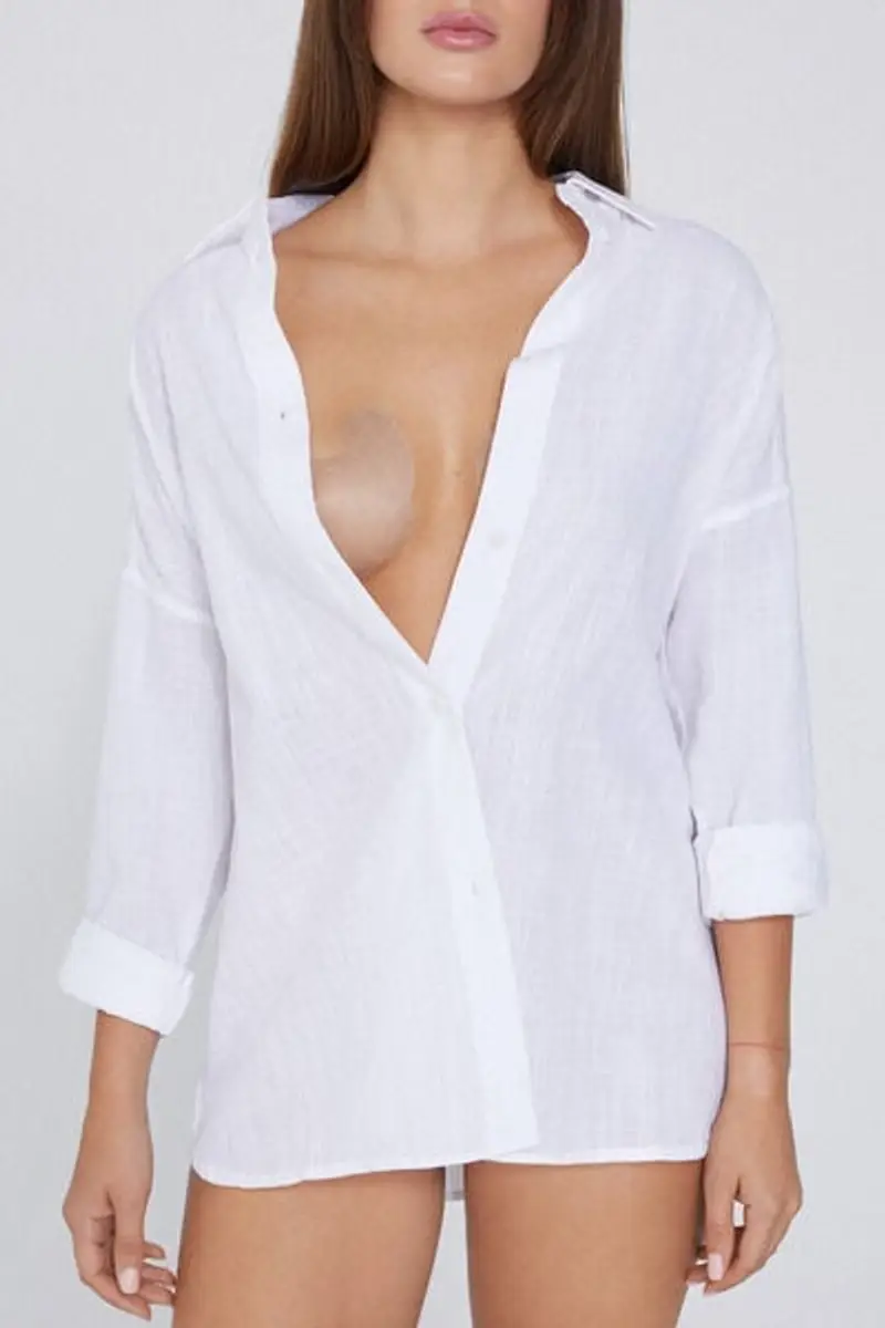 Tezenis Adesivi per Seno Effetto Push-Up Donna Naturale Taglia M/L