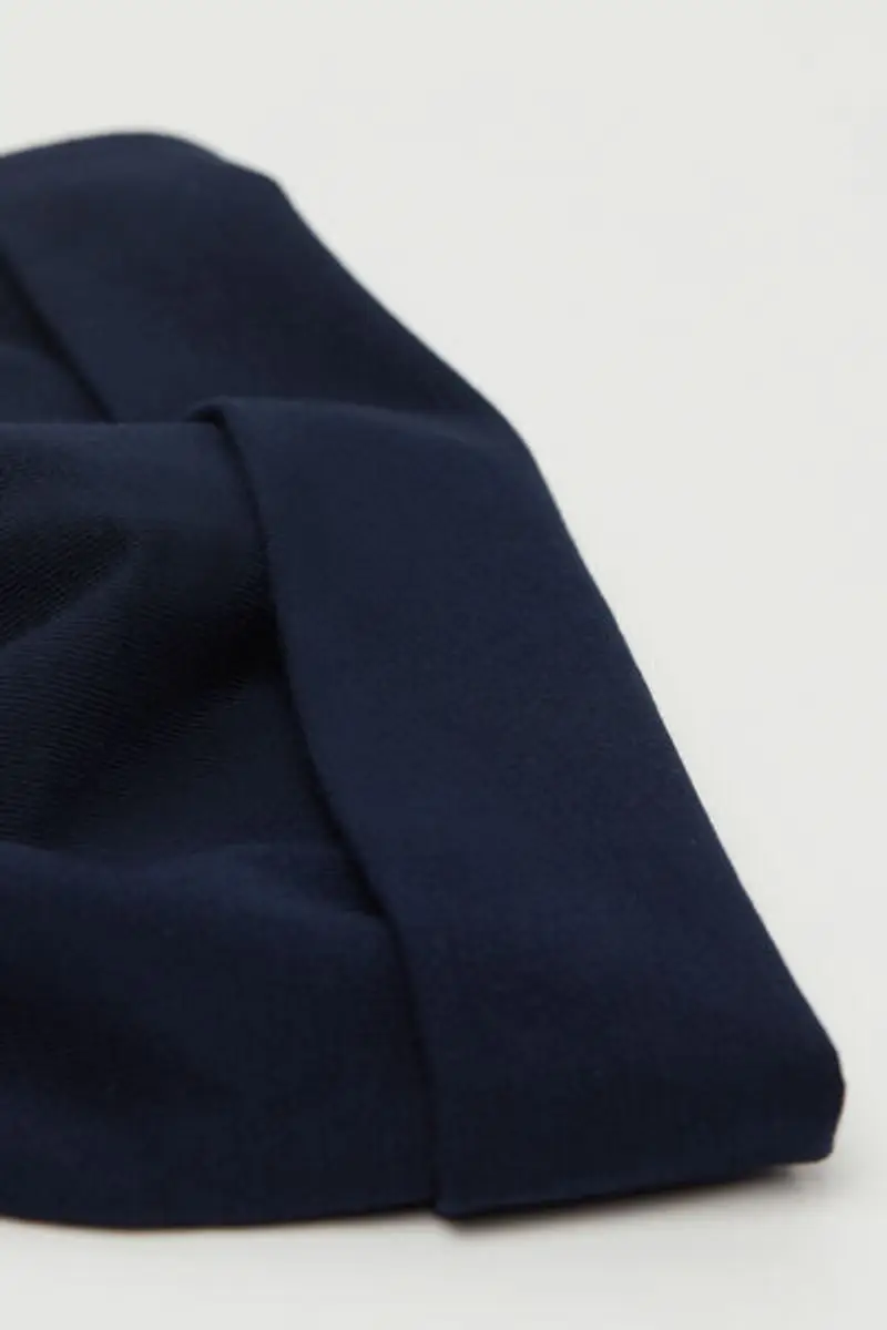 Tezenis Berretto Bebè in 100% Cotone Blu Taglia 0-6 miniatura 2