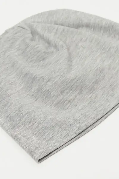 Berretto Bebè in 100% Cotone Grigio miniatura 2