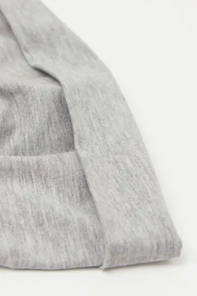 Berretto Bebè in 100% Cotone Grigio miniatura 3