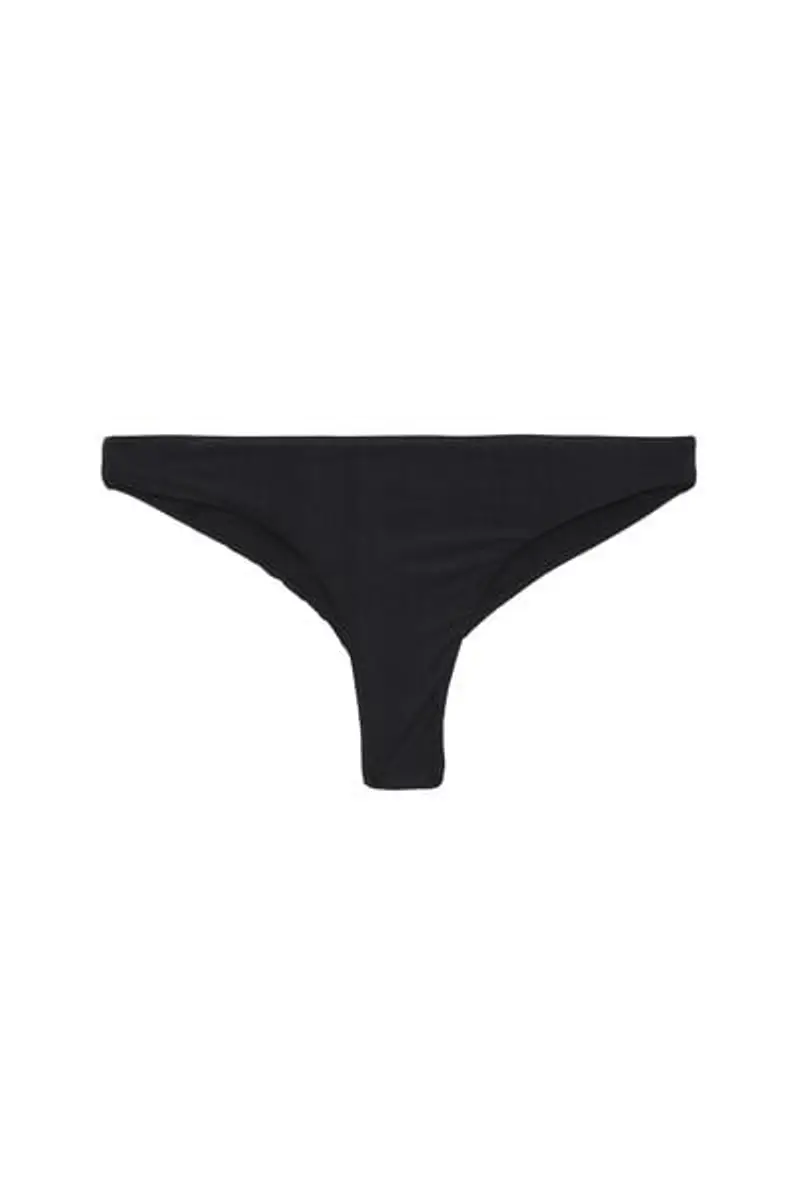 Tezenis Bikini Brasiliano Tinta Unita Riciclato Donna Nero Taglia L