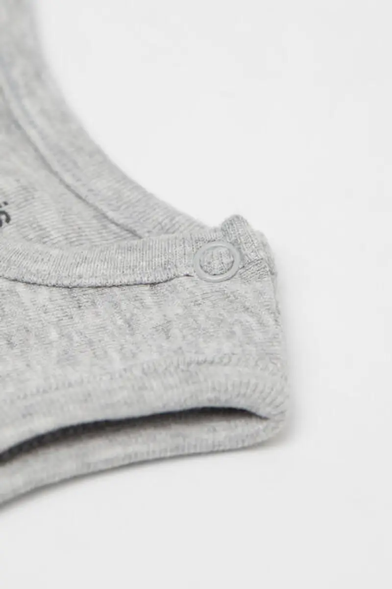 Tezenis Body Bebè Grigio 1084576 miniatura 3