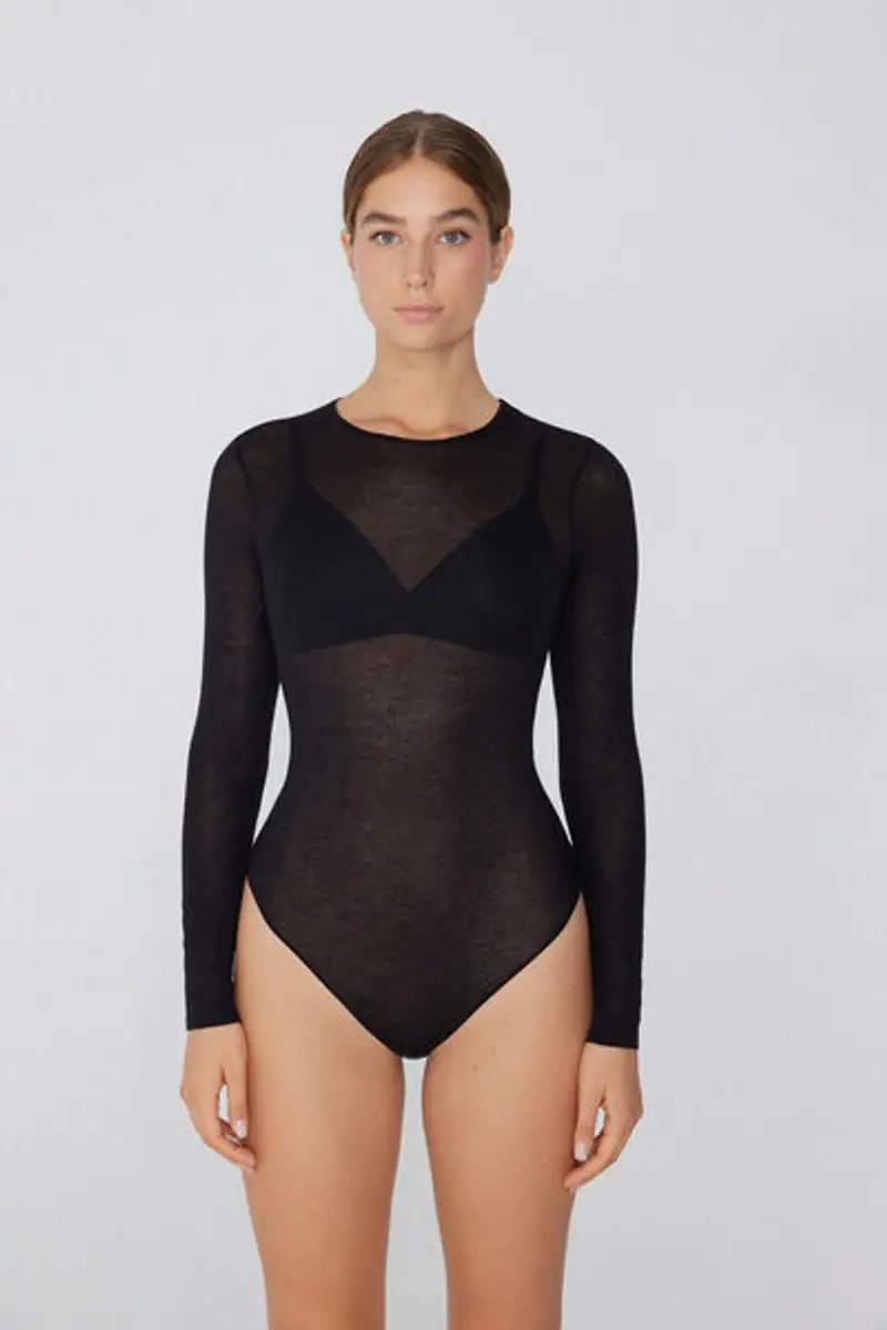 Tezenis Body Donna Nero 1082735 miniatura 3