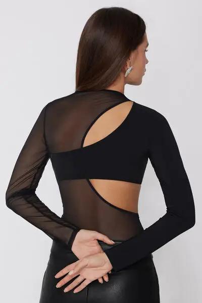 Tezenis Body Donna Nero 4223675 miniatura 2