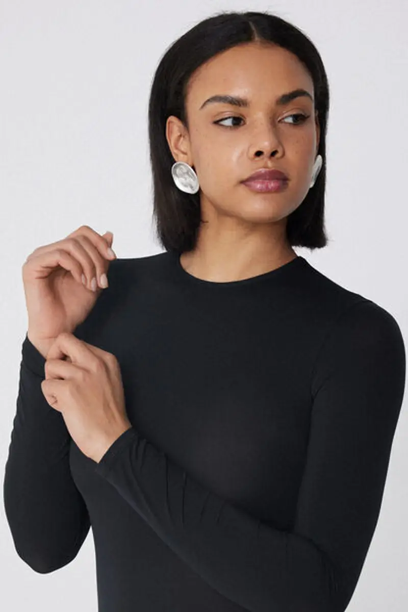 Tezenis Body Donna Nero 1082731 miniatura 3