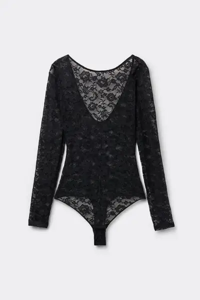 Tezenis Body Donna Nero 4331380 miniatura 2