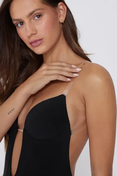 Tezenis Body Donna Nero 4270286 miniatura 3