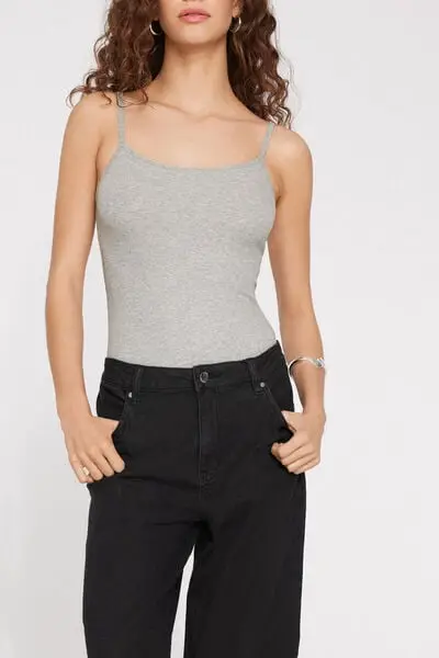 Tezenis Body Donna Grigio 4331379 miniatura 3