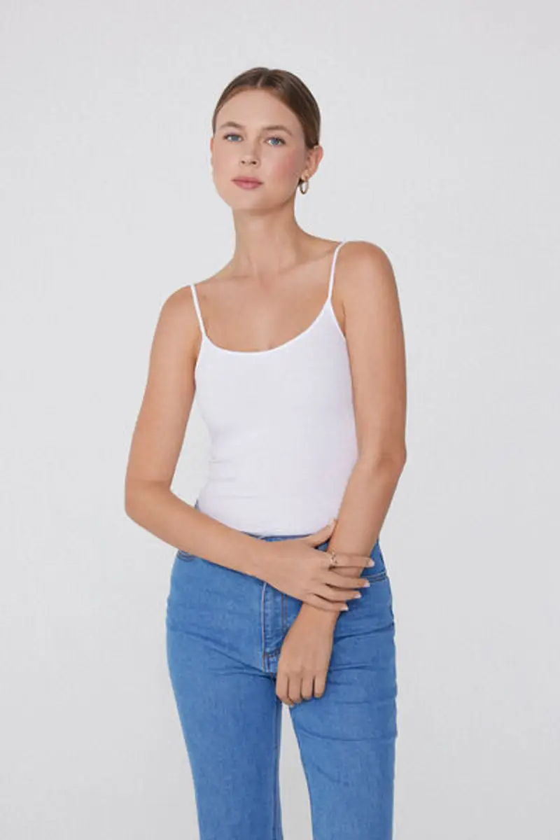 Tezenis Body Donna Bianco 1082739 miniatura 2